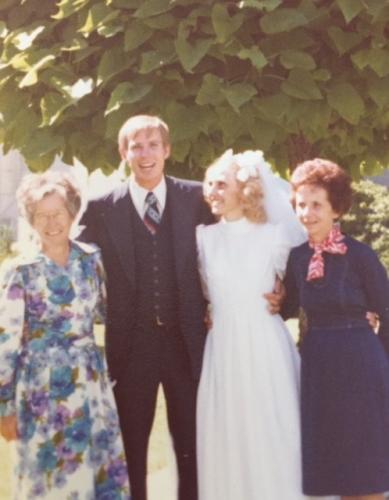 Susan Arne wedding Day